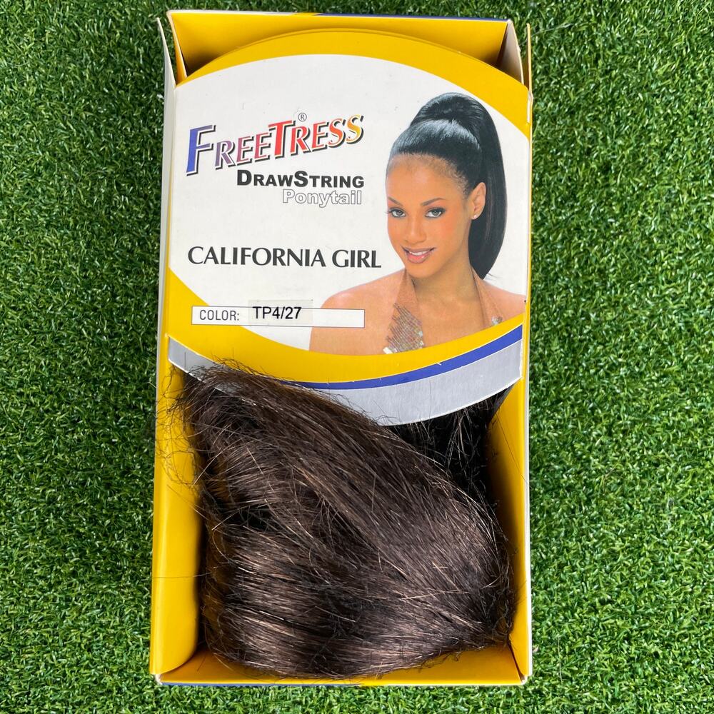 Freetress Hair Extension Ponytail Drawstring California Girl TP4/27
